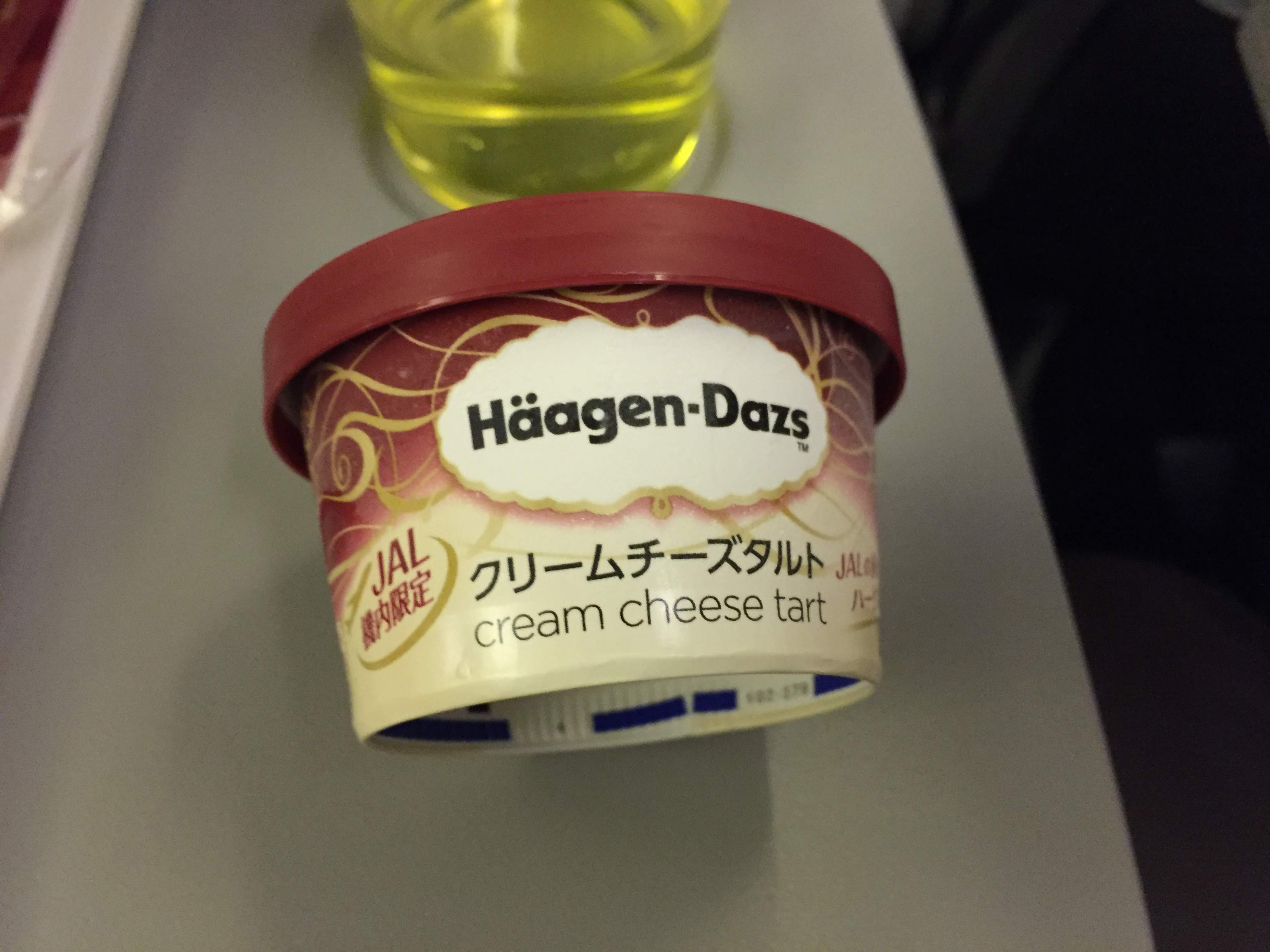 JAL 関空　台北　機内食